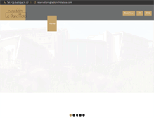 Tablet Screenshot of leblanchotelspa.com